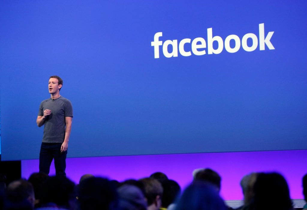 Mark Zuckerberg delivers the keynote speech at the Facebook's F8 Developers Conference Tuesday morning, April 12, 2016, in San Francisco, Calif., Image: 281320060, License: Rights-managed, Restrictions: NC WEB  LN  NO MAGAZINE SALES, Model Release: no, Credit line: Profimedia, Newscom