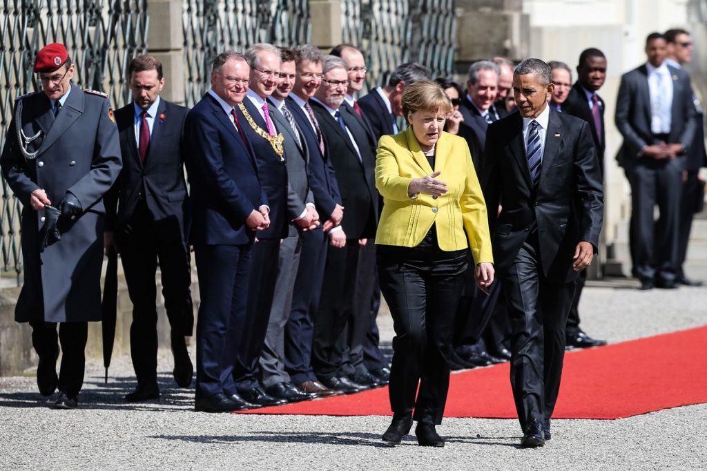 Angela Merkel in Barack Obama (Foto: Profimedia)