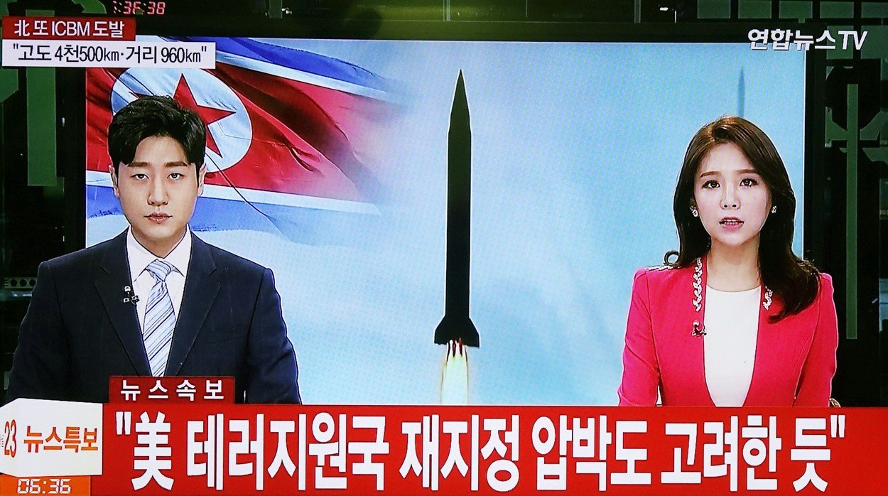 severnokorejska raketa