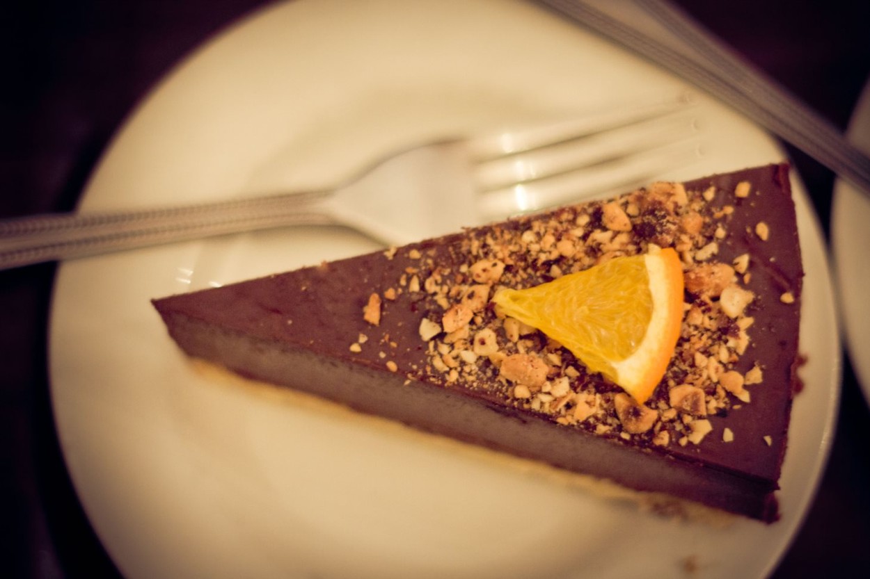 pomarančna torta s čokolado recept