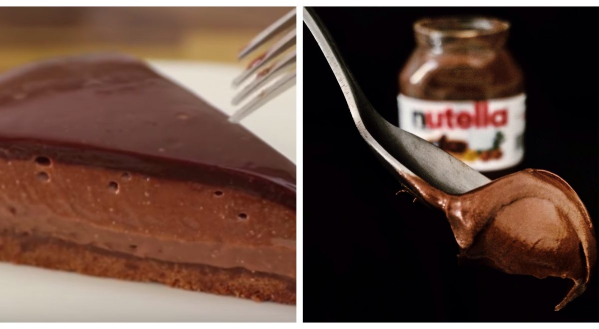 nutella chesecake recept