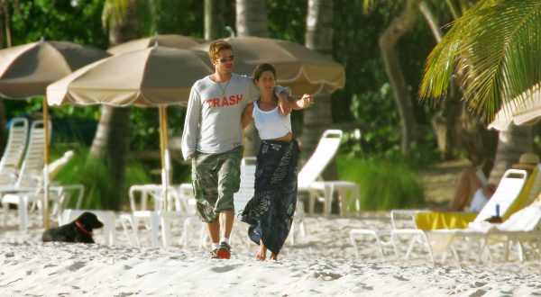 Brad in Jennifer skupaj v Mehiki