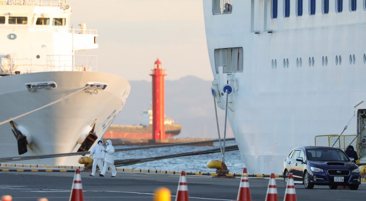 križarka Diamond Princess koronavirus