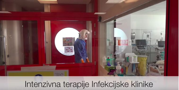 Kako poteka delo na infekcijski kliniki v UKC Ljubljana koronavirus