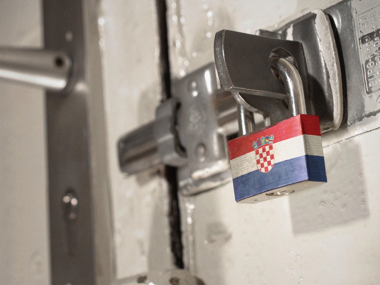 hrvaška kazni kršitev samoizolacija