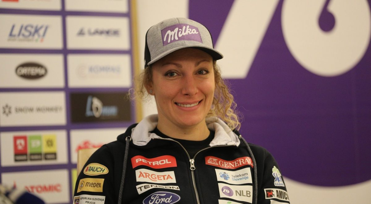 Ilka Štuhec v karanteni