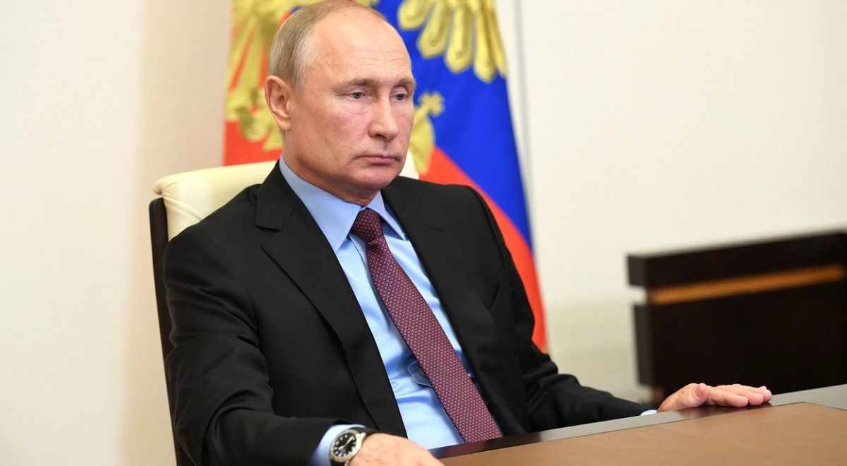 vladimir putin dezinfekcijski predor