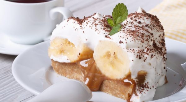 bananina torta brez peke