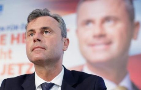 Avstrijski predsedniški kandidat Norbert Hofer v Ljubljani za močno zvezo srednjeevropskih držav