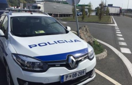 Puška, ki so jo ukradli policistu v Postojni, pristala v Ljubljanici