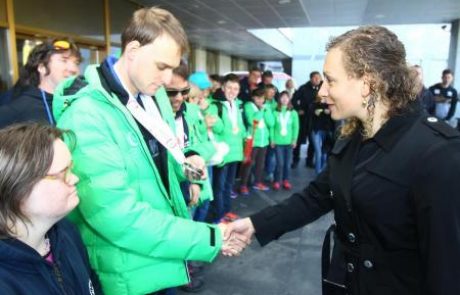 Ilka Štuhec presenetila udeležence specialne olimpiade