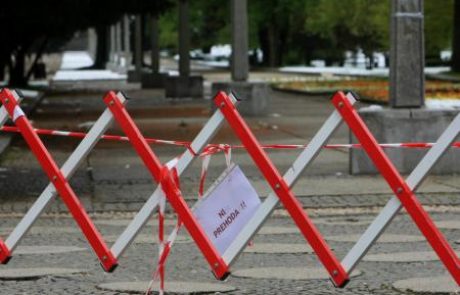 Mariborski parki zaradi varnostnih razlogov ostajajo zaprti