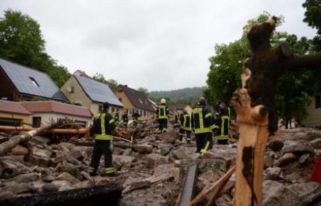 Na jugozahodu Nemčije poplave zahtevale smrtne žrtve