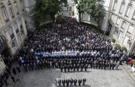 Francoski policisti žalujejo