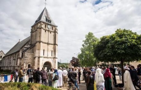 Po napadu v francoski cerkvi dve ovadbi