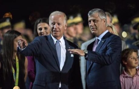 Biden še v Prištino