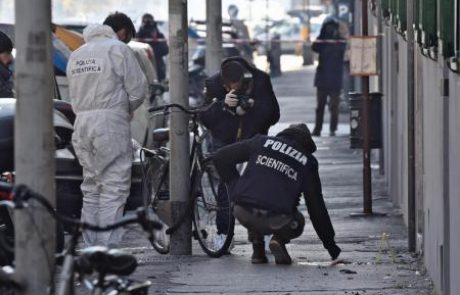 V eksploziji v središču Rima poškodovan avtomobil