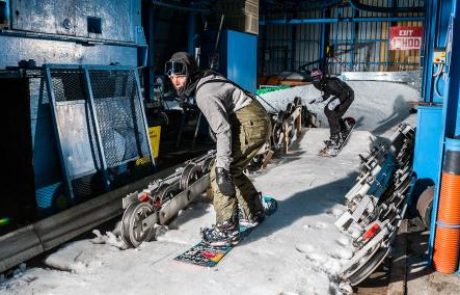 [FOTO in VIDEO] Kanin se je spremenil v edinstven snežni park!