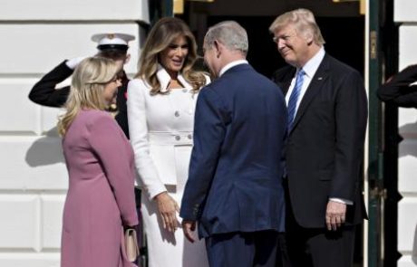 Trump in Netanjahu za nov mirovni dogovor med Izraelci in Palestinci