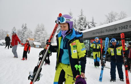 FOTO: Ilka Štuhec se vztrajno vrača in že trenira na Mariborskem Pohorju