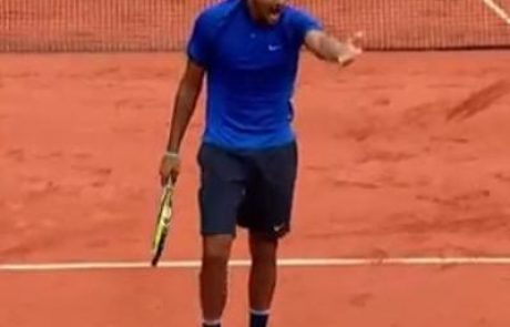 Nick Kyrgios: Če bi jaz naredil to, kar je Đoković v Rimu, bi bil cel cirkus (video)