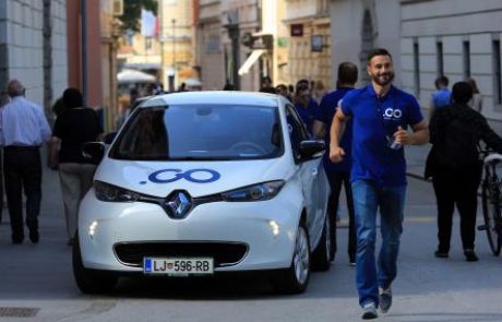 [FOTO in VIDEO] V Ljubljani po Biciklju še car sharing