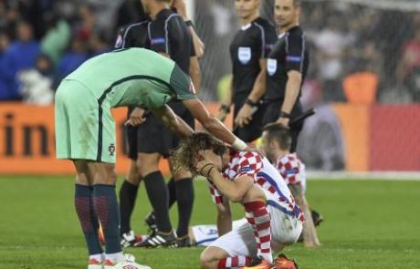 Modrića tolažila Ronaldo in Pepe, Čačić zelo oster do hrvaških medijev