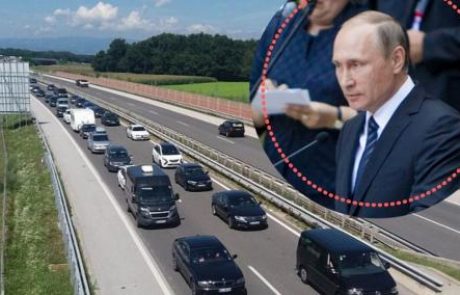 [TEORIJA ZAROTE] Slovenci namerno gostili Putina na najbolj obremenjen prometni vikend v letu, da bi povzročili kaos na Hrvaškem