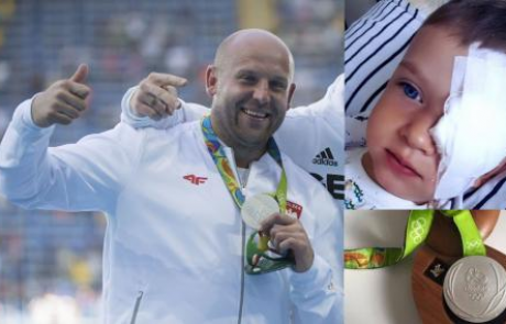 Olimpijski duh še živi: Poljski olimpijec z medaljo rešil otroka