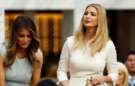 Trump pred novinarji znova opeval Melanio, a priznal, da ji bo v novi vlogi pomagala Ivanka