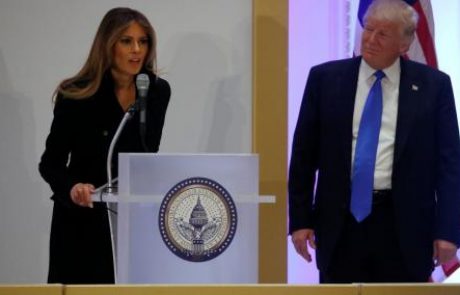 [VIDEO] Melania v prvem govoru v Washingtonu: Ameriko bomo naredili spet veliko