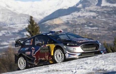 [VIDEO] Ogier na sanjski način odprl sezono z novim moštvom