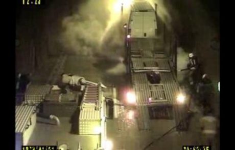 [VIDEO] Poglejte, kako je gorel tovornjak v trojanskem predoru