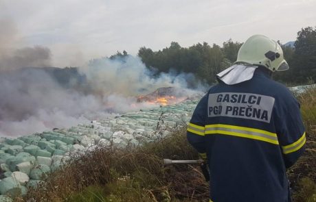 Tako se je včeraj več kot 200 gasilcev bojevalo z ognjem