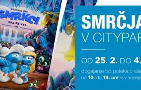 Smrkastična počitniška zabava v Cityparku