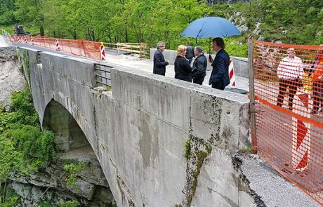 Gradnja viadukta v klancih naj ne bi povzročala zastojev