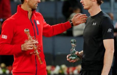 Novak Đoković in Andy Murray bosta igrala v različnih skupinah