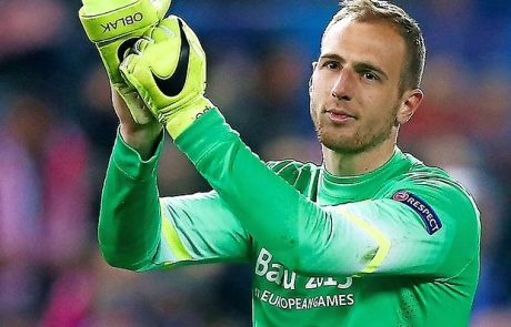 Jan Oblak izbran v najboljšo ekipo lige prvakov