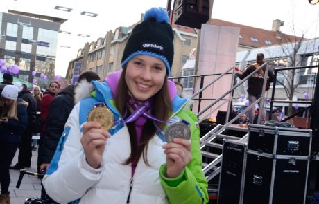 FOTO: Mlada mariborska smučarka cilja na veliki kristalni globus