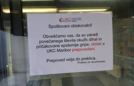 Preklic popolne prepovedi obiskov v UKC Maribor