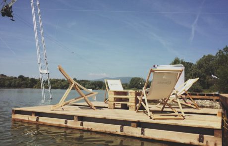 Wake park Dooplek z lažjimi začetnimi težavami