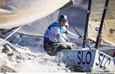 Žbogar drevi po medaljo