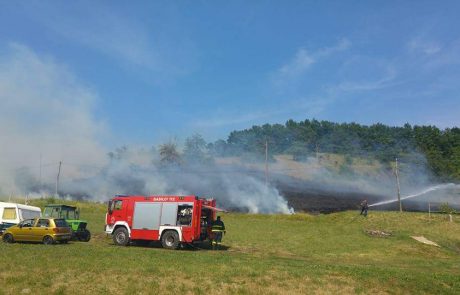 FOTO: Gasilci ponovno v boj z ognjenimi zublji