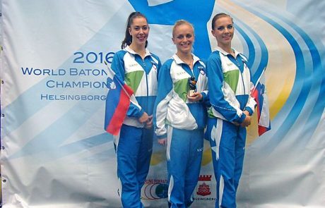 Slovenke šeste na svetovnem prvenstvu v baton twirlingu