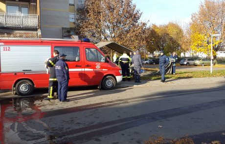 Požar zajel stavbo v Murski Soboti