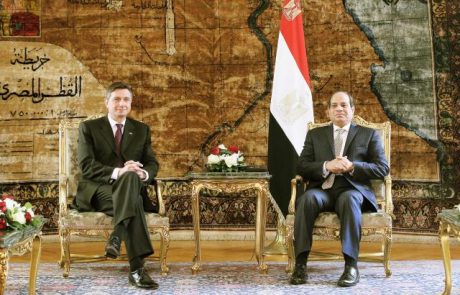 Pahor krepi prijateljske odnose z Egiptom