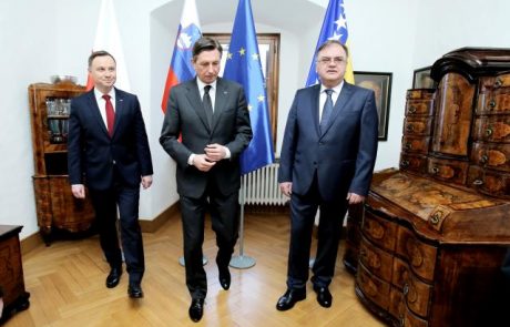 Pahor z Dudo in Ivanićem o razmerah na Zahodnem Balkanu