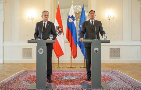 Predsednika Slovenije in Avstrije v Ljubljani o številnih dvostranskih vprašanjih