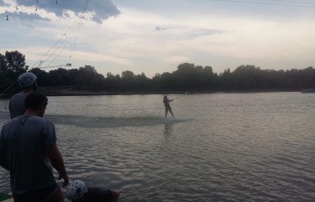 FOTO in VIDEO: Wake park Dooplek tudi uradno zagnal vlečnico