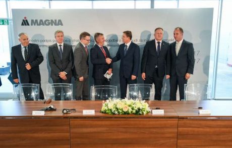 Magna se je zavezala, da bo zgradila novo tovarno in odprla nova delovna mesta